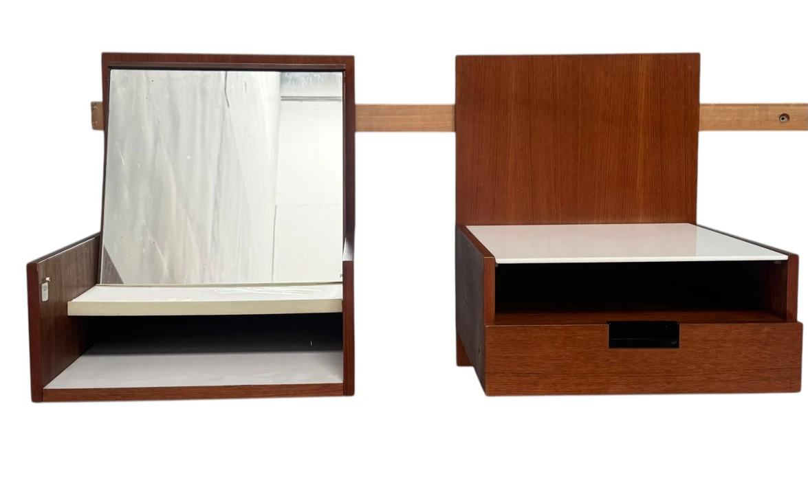 Two EU/NU-11 Japanese Series Wall Cabinets by Cees Braakman for Pastoe, 1958